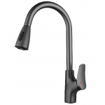 Goboss 048.32-06 Pull-out Type (3 speed) Kitchen Basin Faucet (Gunmetal)